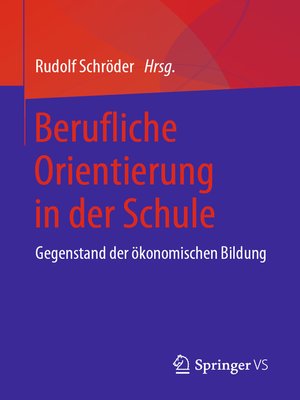 cover image of Berufliche Orientierung in der Schule
